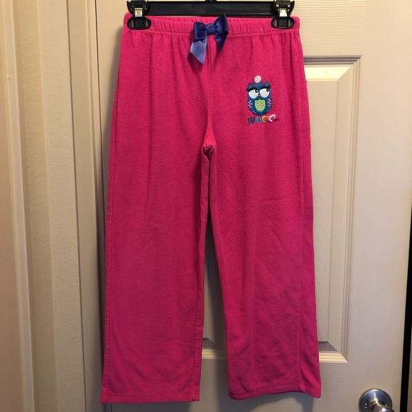 Steve night pants for girls/ Fleece pajamas-Set of two - Picture 2 of 6